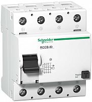 Выключатель дифференциальный (УЗО) ID 4п 125А 300мА тип AC | код. 16907 | Schneider Electric